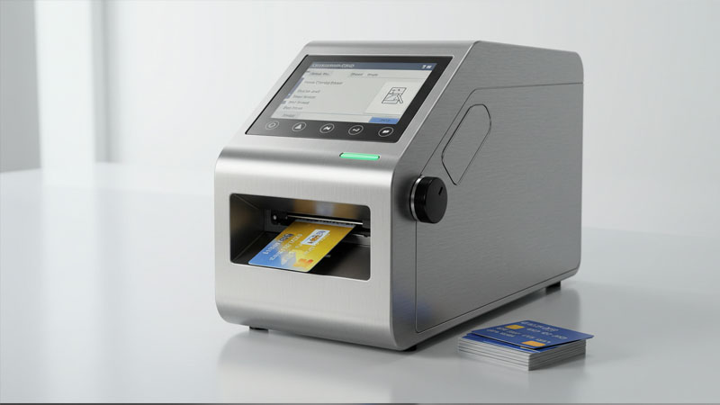 Automatic Card Dispenser with Magnetic Stripe